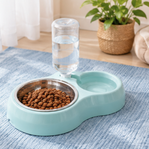 Pet Food & Water Station